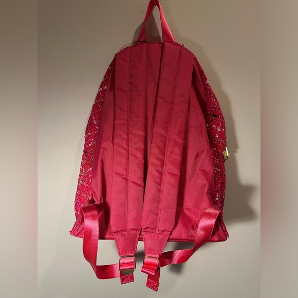 NWT Generation Love Eden Tweed Backpack - Hot Pink 💗 - Picture 6 of 14